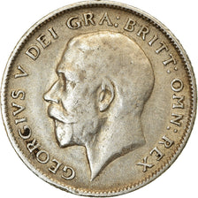 Moeda, Grã-Bretanha, George V, 6 Pence, 1914, EF(40-45), Prata, KM:815