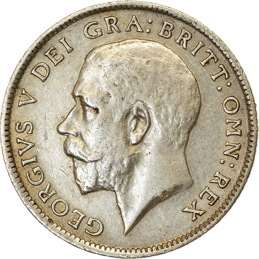 Coin, Great Britain, George V, 6 Pence, 1916, EF(40-45), Silver, KM:815