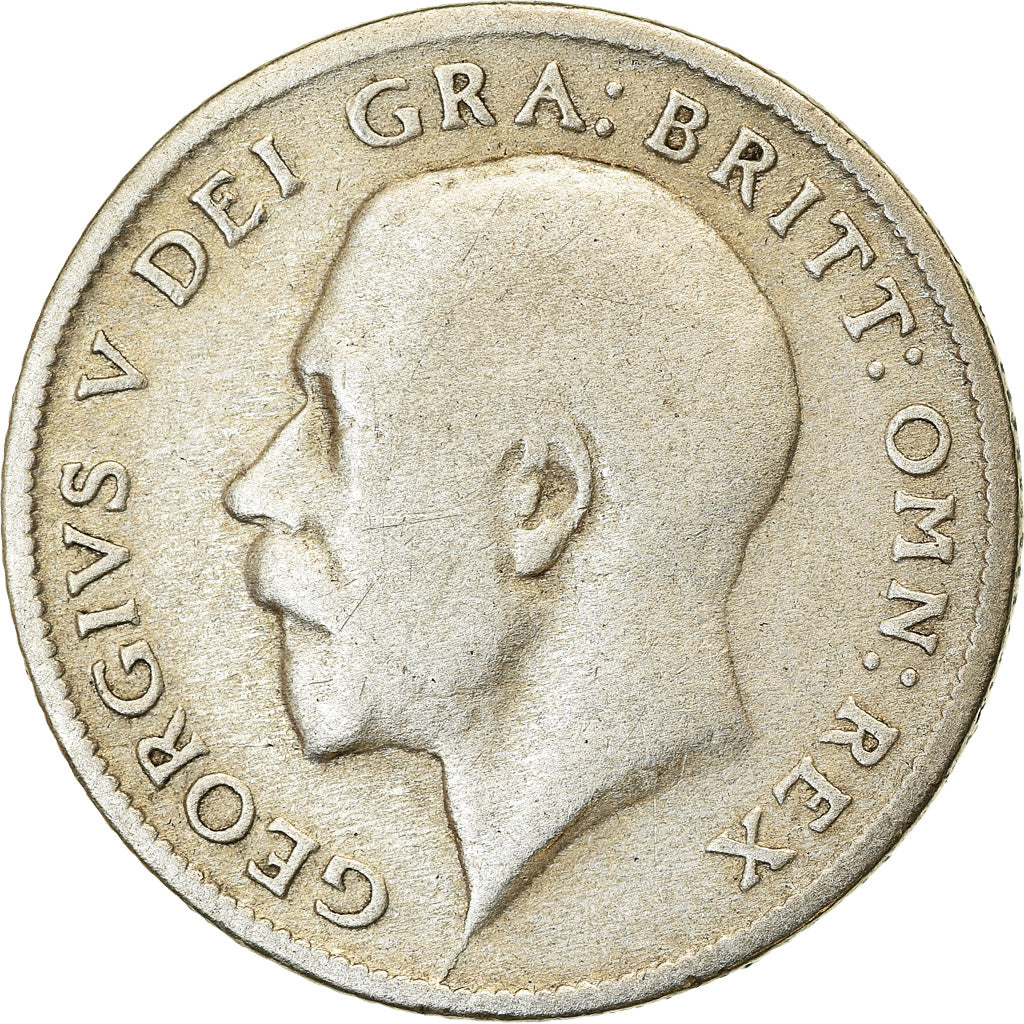 Coin, Great Britain, George V, 6 Pence, 1920, VF(20-25), Silver, KM:815