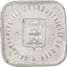 Caen, Union Commerciale et Industrielle, 25 Centimes 1921, Elie 10.3
