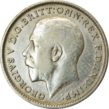 Coin, Great Britain, George V, 3 Pence, 1913, EF(40-45), Silver, KM:813