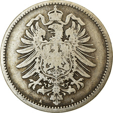 Coin, GERMANY - EMPIRE, Wilhelm I, Mark, 1874, Berlin, VF(20-25), Silver, KM:7