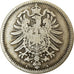 Coin, GERMANY - EMPIRE, Wilhelm I, Mark, 1874, Berlin, VF(20-25), Silver, KM:7