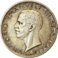 Münze, Italien, Vittorio Emanuele III, 5 Lire, 1927, Rome, SS, Silber, KM:67.1