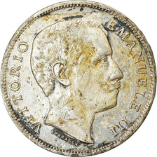 Munten, Italië, Vittorio Emanuele III, Lira, 1902, Rome, ZF+, Zilver, KM:32