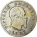 Moeda, Itália, Vittorio Emanuele II, Lira, 1863, Milan, VF(20-25), Prata