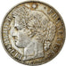 Moneta, Francja, Cérès, 50 Centimes, 1887, Paris, AU(50-53), Srebro, KM:834.1