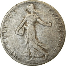 Moneta, Francia, Semeuse, 50 Centimes, 1905, Paris, MB, Argento, KM:854