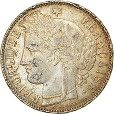 Coin, France, Cérès, 5 Francs, 1871, Bordeaux, VF(30-35), Silver, KM:818.2