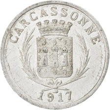 France, 5 Centimes, 1917, AU(50-53), Aluminium, Elie #20.1, 0.84