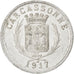 France, 5 Centimes, 1917, AU(50-53), Aluminium, Elie #20.1, 0.84