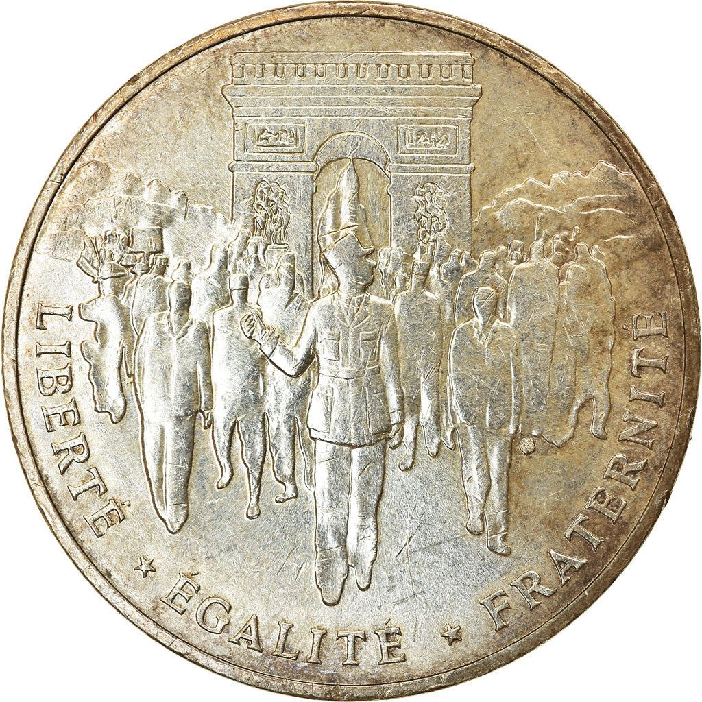 Moneta, Francia, Libération de Paris, 100 Francs, 1994, BB+, Argento