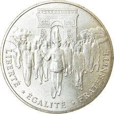 Münze, Frankreich, Libération de Paris, 100 Francs, 1994, VZ+, Silber