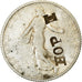 Moeda, França, Semeuse, Franc, 1918, Paris, countermark "HOPE", EF(40-45)