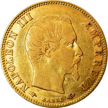 Moneta, Francia, Napoleon III, Napoléon III, 5 Francs, 1860, Paris, BB, Oro