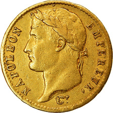 Moneta, Francia, Napoléon I, 20 Francs, 1813, Paris, BB, Oro, KM:695.1
