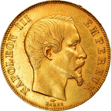 Munten, Frankrijk, Napoleon III, Napoléon III, 50 Francs, 1857, Paris, PR