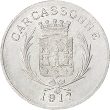 Carcassonne, Union des Commerçants, 10 Centimes 1917, Elie 20.2