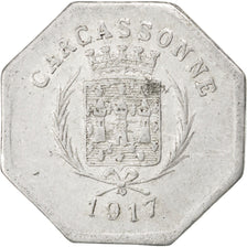 Carcassonne, Union des Commerçants, 25 Centimes 1917, Elie 20.3