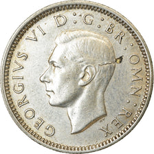 Coin, Great Britain, George VI, 6 Pence, 1943, AU(55-58), Silver, KM:852