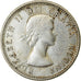 Moneda, Canadá, Elizabeth II, 10 Cents, 1954, Royal Canadian Mint, Ottawa, MBC