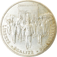 Coin, France, Libération de Paris, 100 Francs, 1994, AU(50-53), Silver