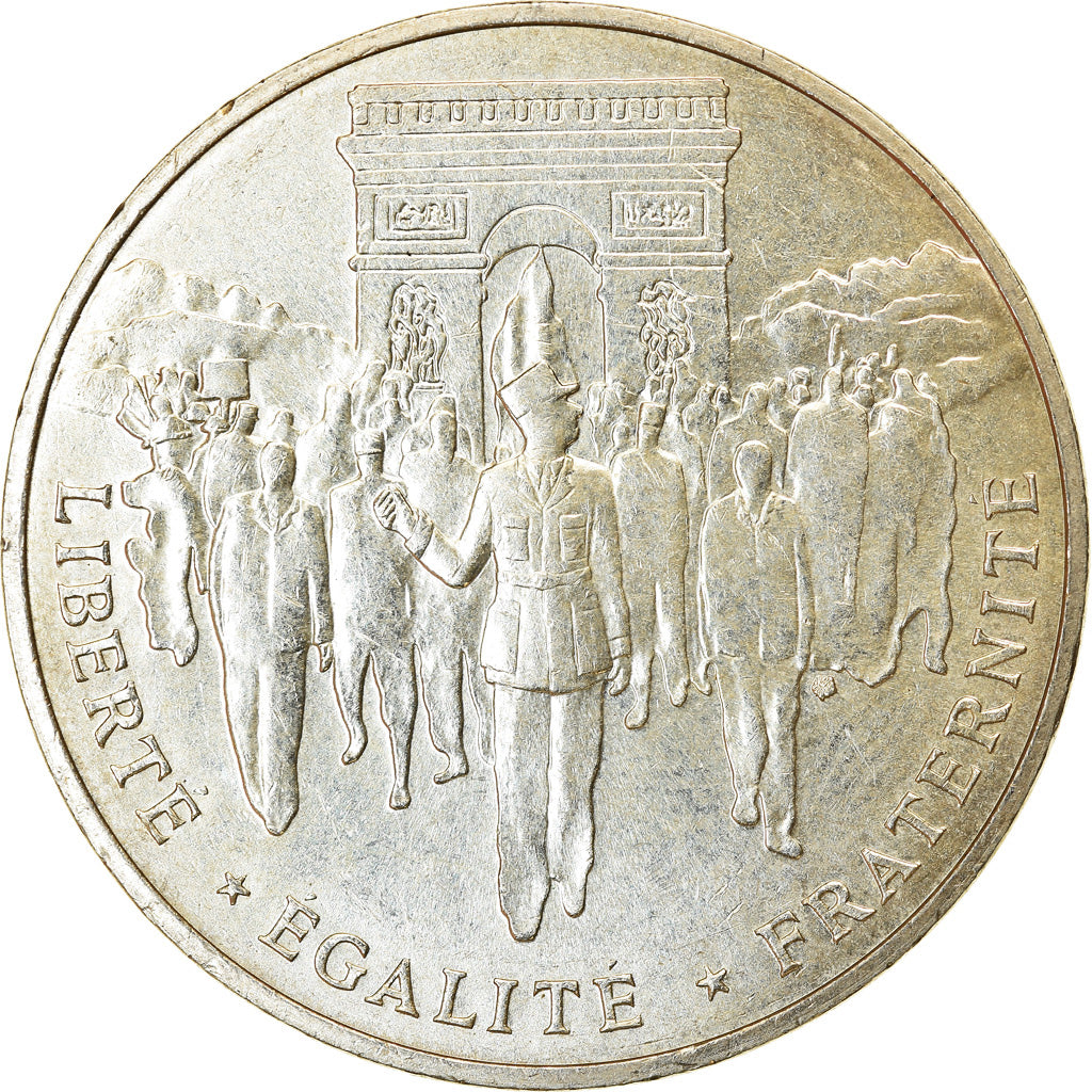 Coin, France, Libération de Paris, 100 Francs, 1994, AU(50-53), Silver