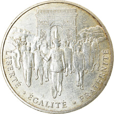 Coin, France, Libération de Paris, 100 Francs, 1994, AU(55-58), Silver