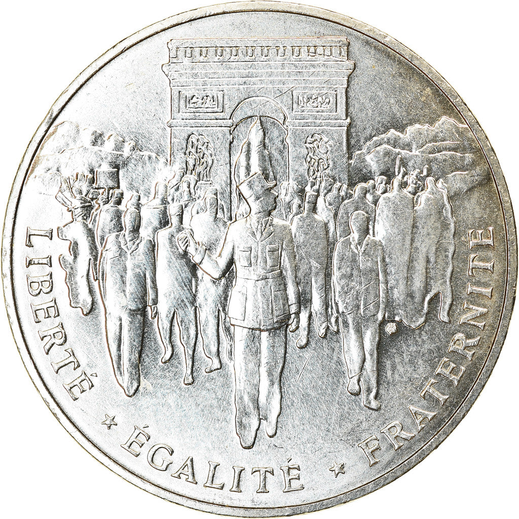 Coin, France, Libération de Paris, 100 Francs, 1994, MS(60-62), Silver