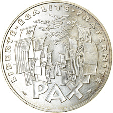 Moeda, França, 8 mai 1945, 100 Francs, 1995, Paris, AU(55-58), Prata, KM:1116.1