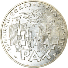 Moeda, França, 8 mai 1945, 100 Francs, 1995, Paris, AU(55-58), Prata, KM:1116.1