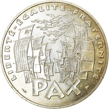 Moeda, França, 8 mai 1945, 100 Francs, 1995, Paris, AU(55-58), Prata, KM:1116.1