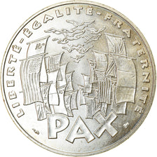 Münze, Frankreich, 8 mai 1945, 100 Francs, 1995, Paris, VZ+, Silber, KM:1116.1
