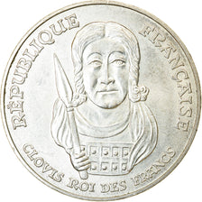 Moneda, Francia, Clovis, 100 Francs, 1996, EBC, Plata, KM:1180, Gadoury:953