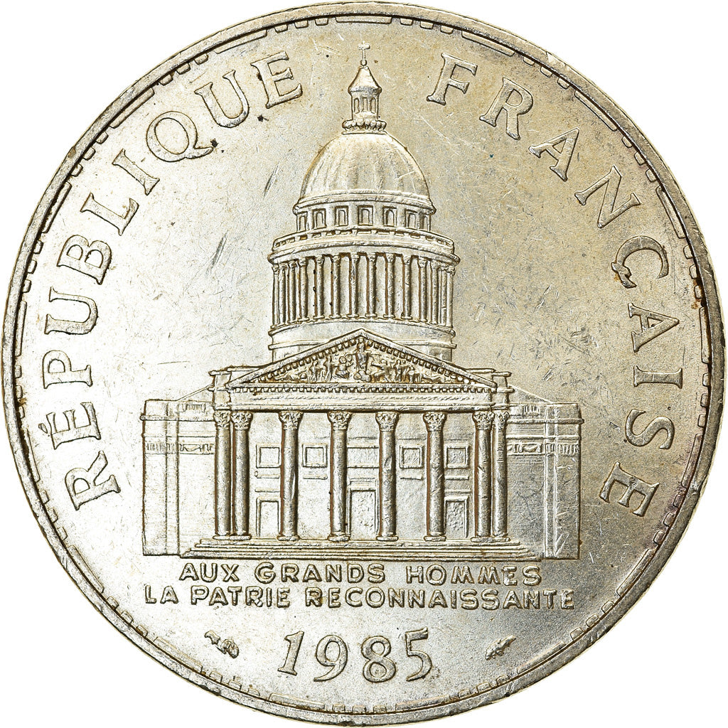 Monnaie, France, Panthéon, 100 Francs, 1985, Paris, SUP, Argent, Gadoury:898