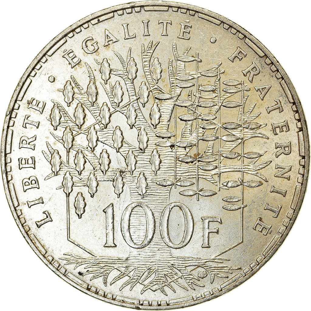 Monnaie, France, Panthéon, 100 Francs, 1985, Paris, SUP, Argent, Gadoury:898