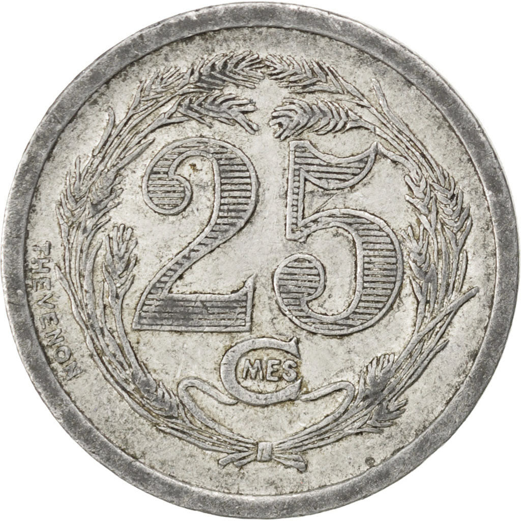 Carpentras, Syndicat des Hôtels et Cafés, 25 Centimes, Elie 10.2