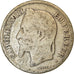 Moneta, Francja, Napoleon III, Napoléon III, 2 Francs, 1866, Paris, VF(20-25)