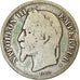 Moneta, Francja, Napoleon III, Napoléon III, 2 Francs, 1867, Paris, VF(20-25)