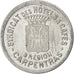 Münze, Frankreich, 25 Centimes, SS, Aluminium, Elie:10.2