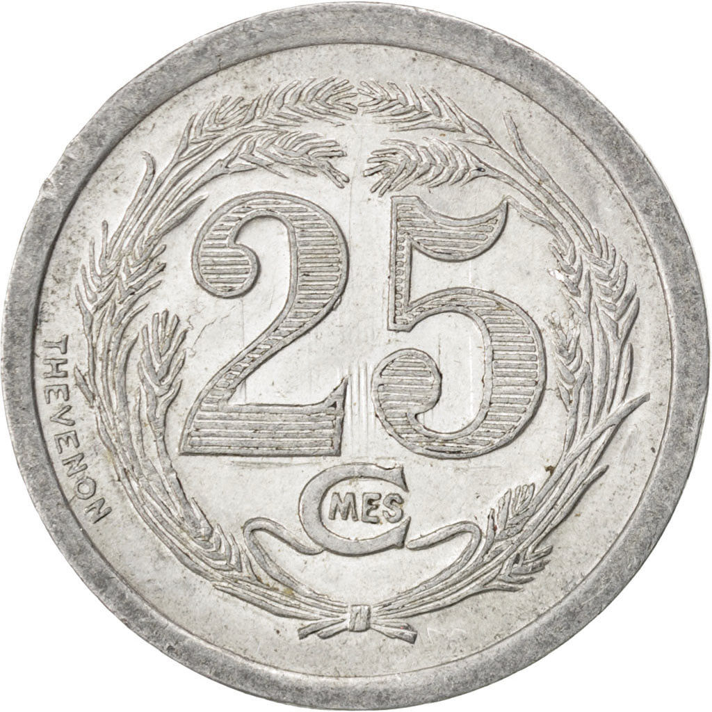 Coin, France, 25 Centimes, EF(40-45), Aluminium, Elie:10.2