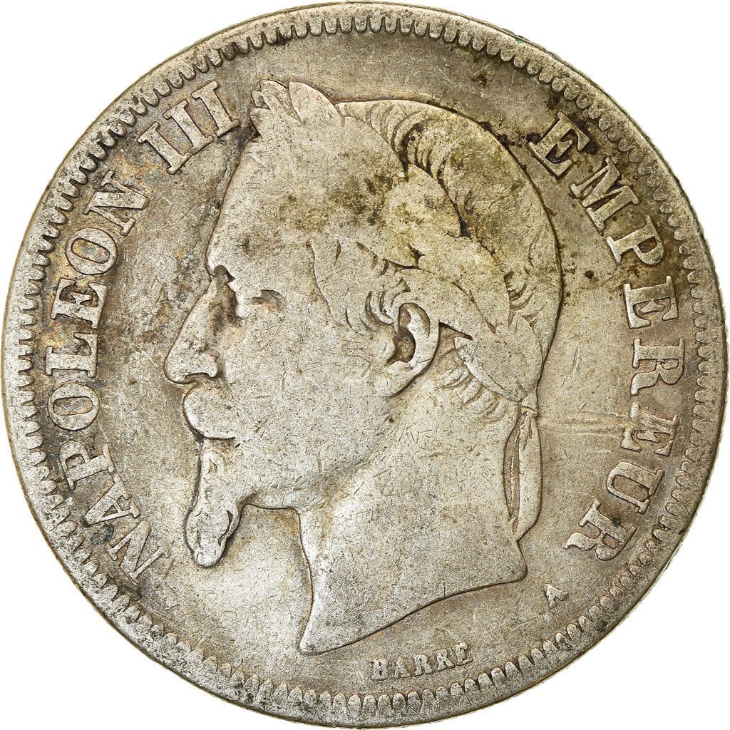 Munten, Frankrijk, Napoleon III, Napoléon III, 2 Francs, 1869, Paris, FR