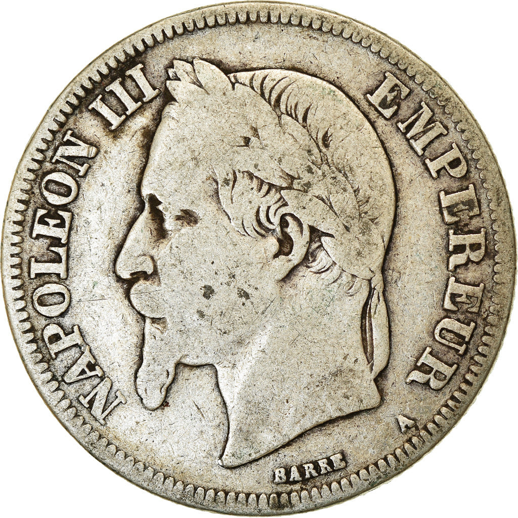 Münze, Frankreich, Napoleon III, Napoléon III, 2 Francs, 1870, Paris, S