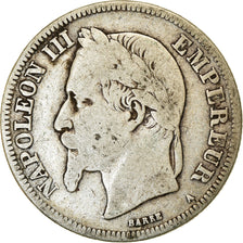 Münze, Frankreich, Napoleon III, Napoléon III, 2 Francs, 1870, Paris, S