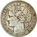 Moneta, Francia, Cérès, 2 Francs, 1887, Paris, MB, Argento, KM:817.1