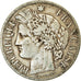 Moeda, França, Cérès, 2 Francs, 1887, Paris, VF(20-25), Prata, KM:817.1