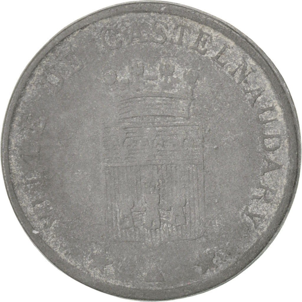 Castelnaudary, Union des Commerçants, 10 Centimes 1917, Elie 10.2