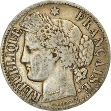 Monnaie, France, Cérès, 2 Francs, 1887, Paris, TB+, Argent, Gadoury:530a