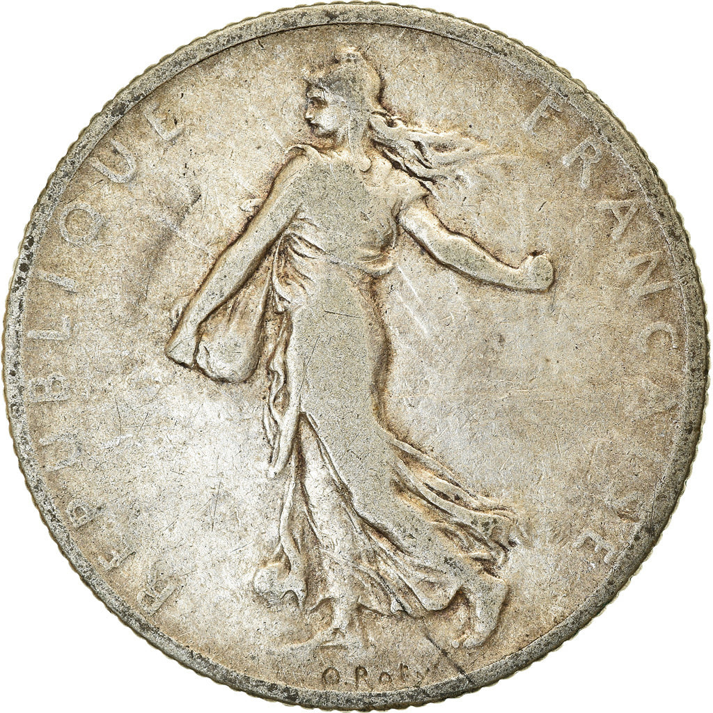 Coin, France, Semeuse, 2 Francs, 1900, Paris, VF(20-25), Silver, KM:845.1