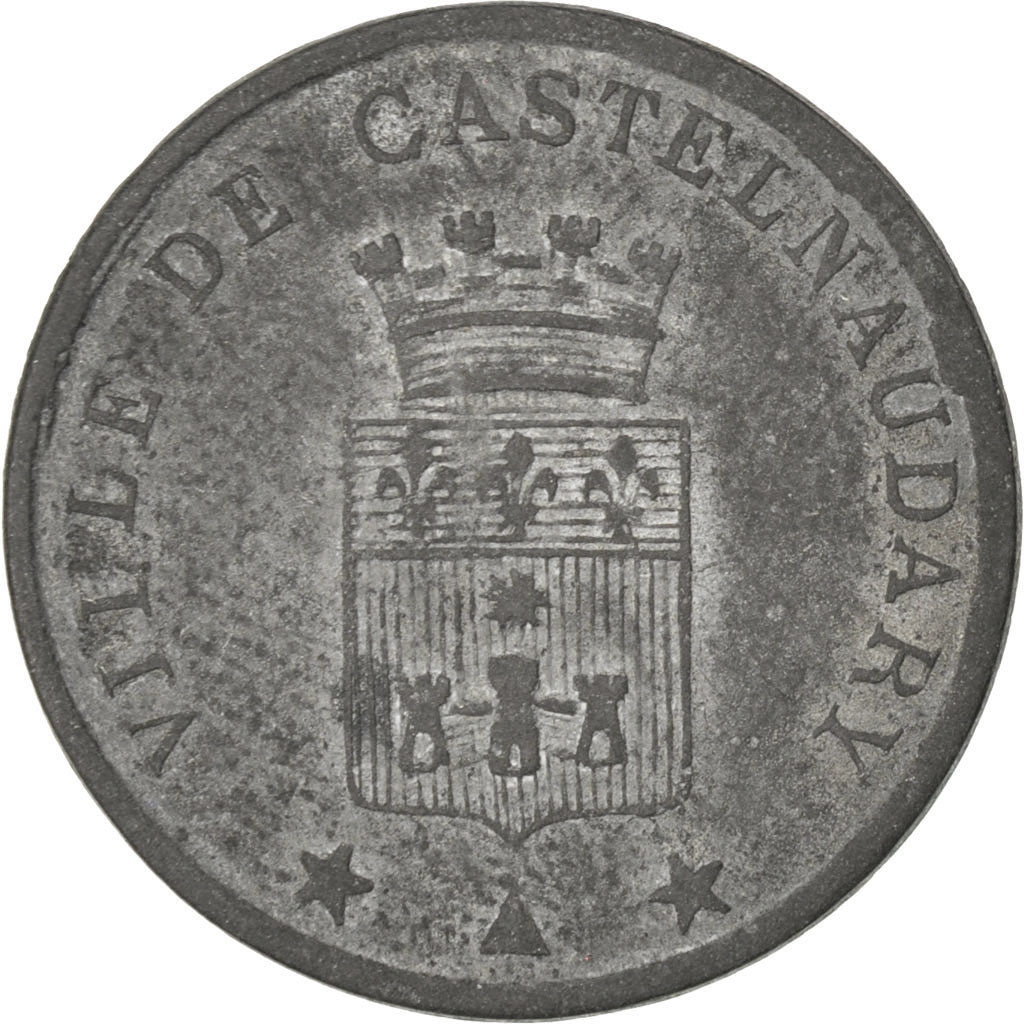 France, 10 Centimes, 1917, VF(30-35), Zinc, Elie #10.2, 2.85
